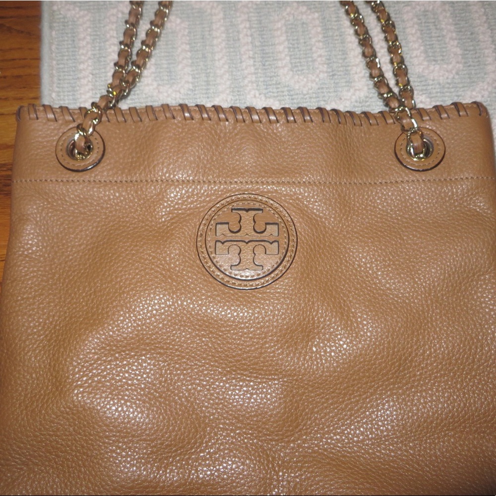 Tory Burch Marion Shoulder/Crossbody Leather Bag